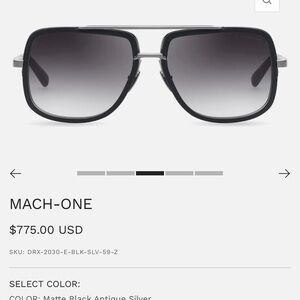 Dita Sunglasses Mach One